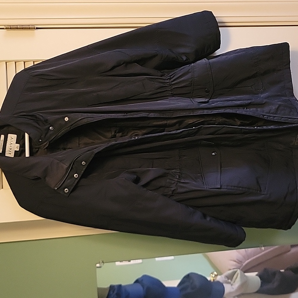 Ava & Viv Black Winter Coat. NWOT